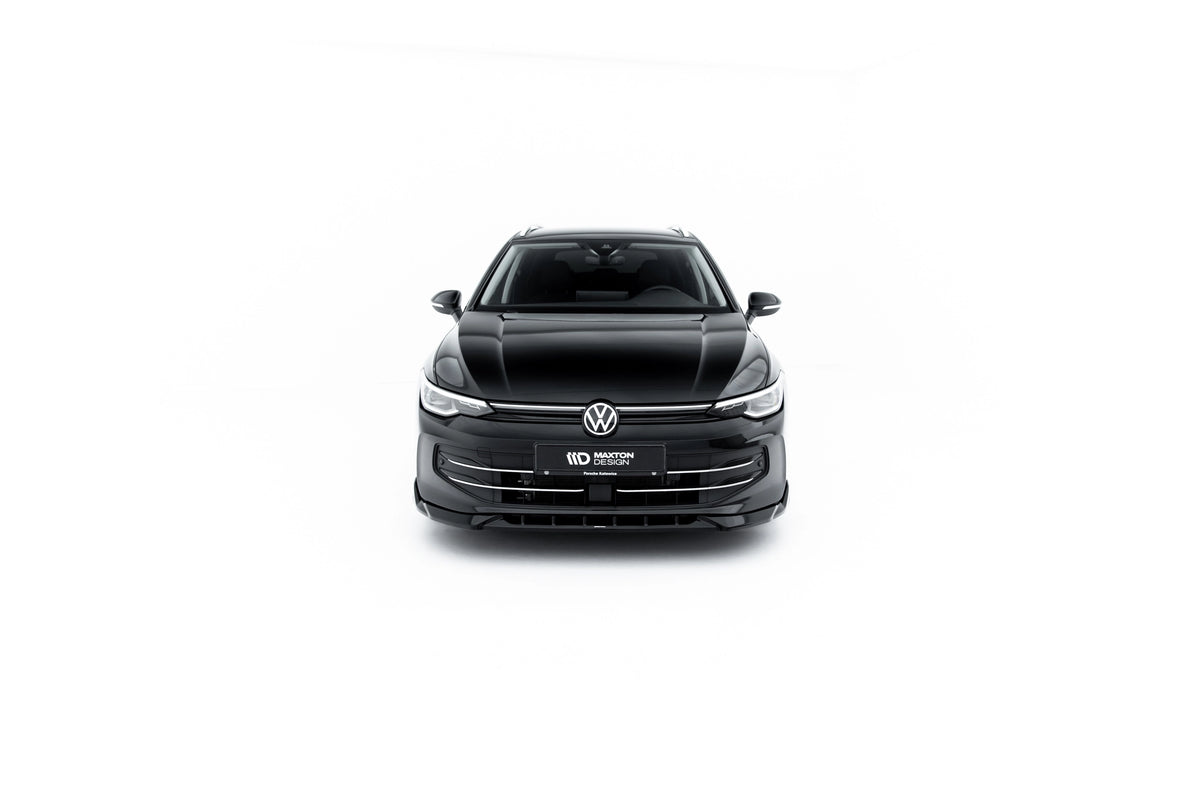 Frontsplitter til Golf Variant Mk8 Facelift montert på fronten