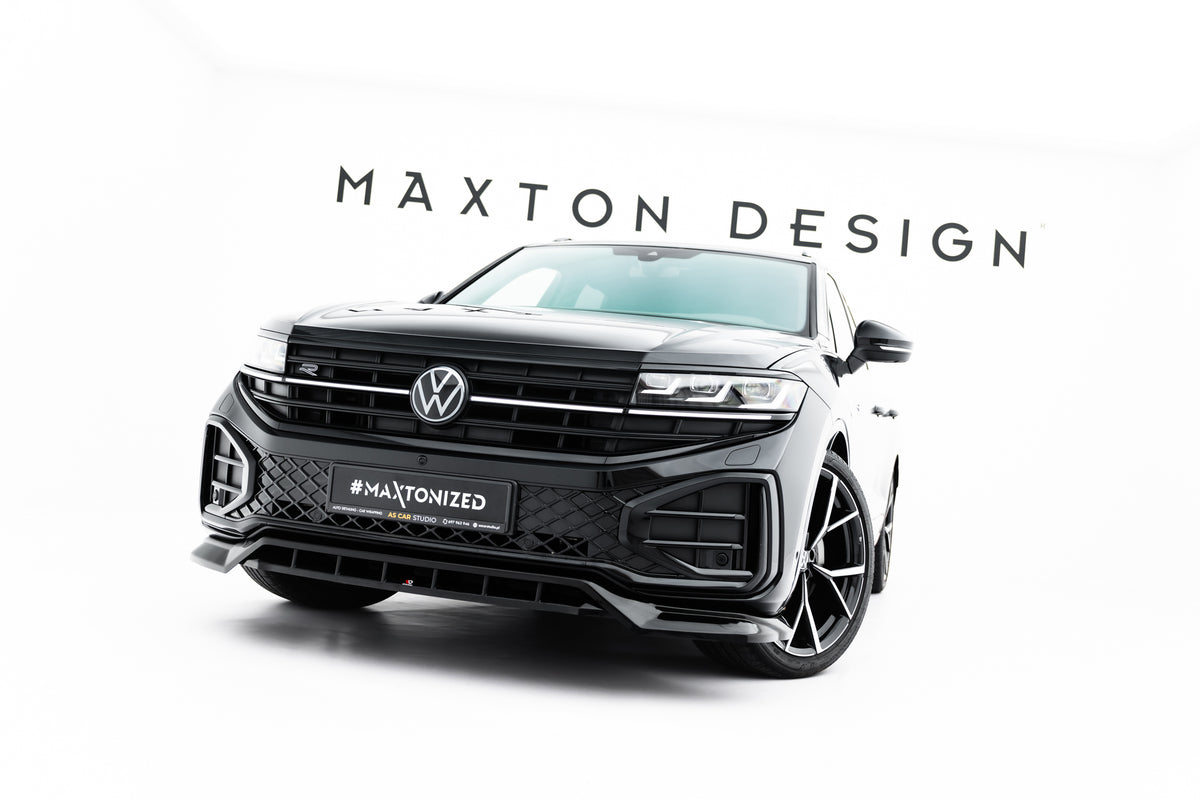 Frontsplitter til Touareg R-Line Mk3 Facelift sett fra siden