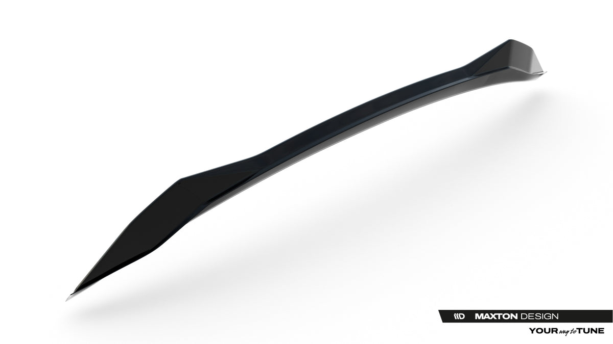Spoiler cap sett fra siden på Lexus RX F-Sport Mk4 Facelift