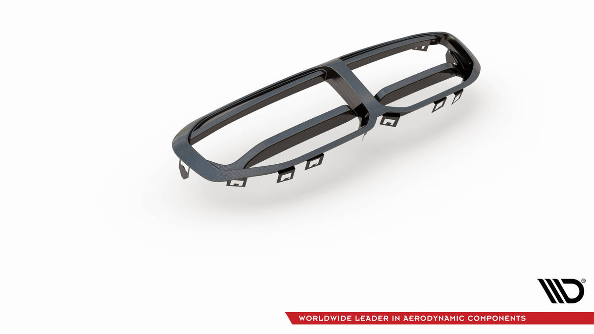 Montert carbon frontgrill på BMW 1-serie F40 front