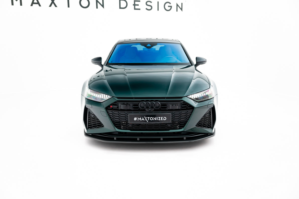 Frontsplitter Audi RS7 C8 fra produktlinjen Maxton Carbon FD