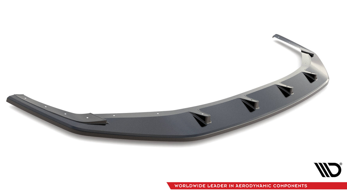 Frontsplitter til Audi RS7 C8 sett skrått forfra