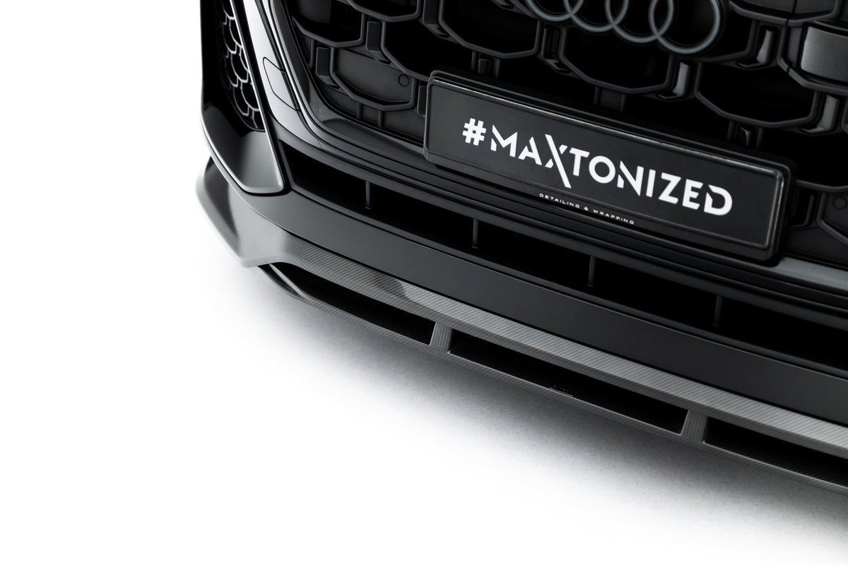 Frontsplitter Audi Q8 S-Line Mk1 Facelift sett fra siden