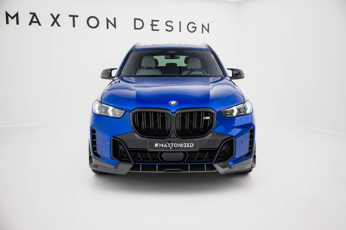 Frontsplitter i prepreg karbonfiber til BMW X5 M-Pack G05 Facelift