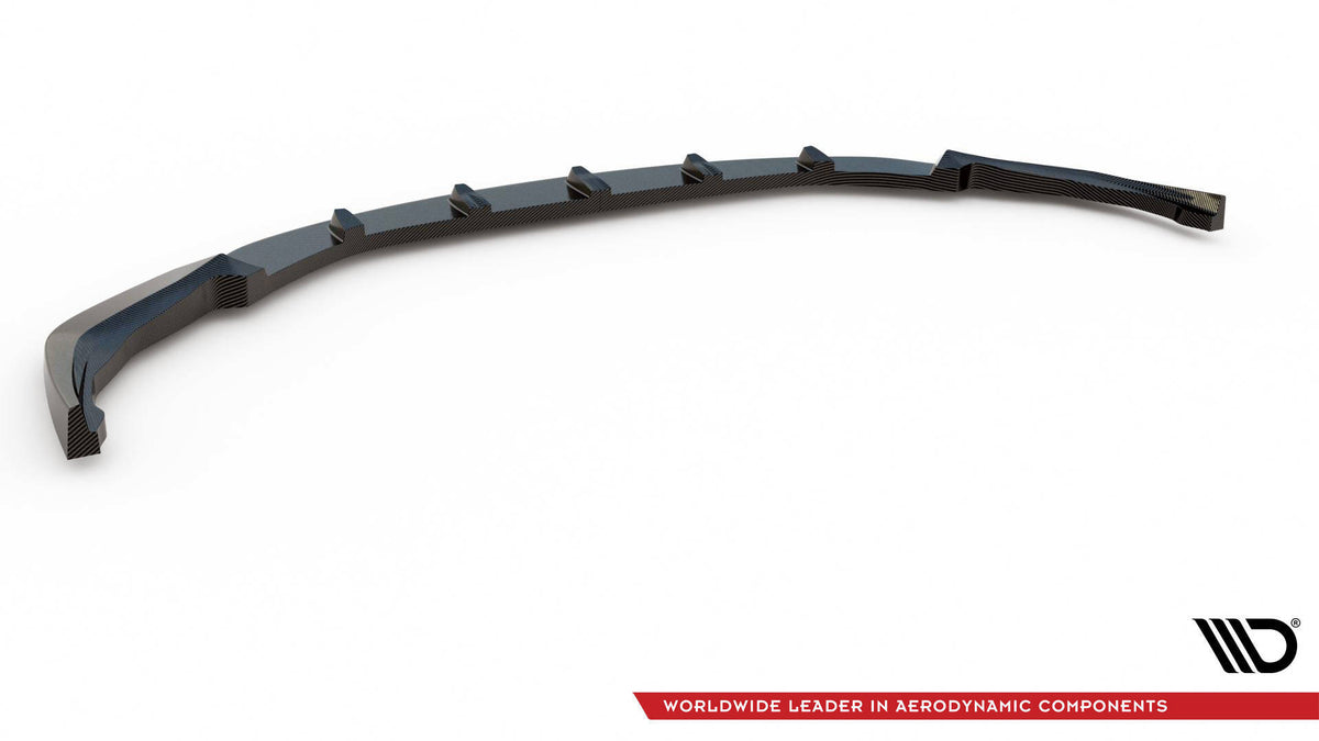 Frontsplitter i carbon til BMW M3 G80/G81 sett fra siden