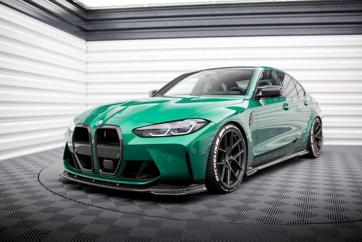 Frontsplitter til BMW M3 Touring G81 sett forfra