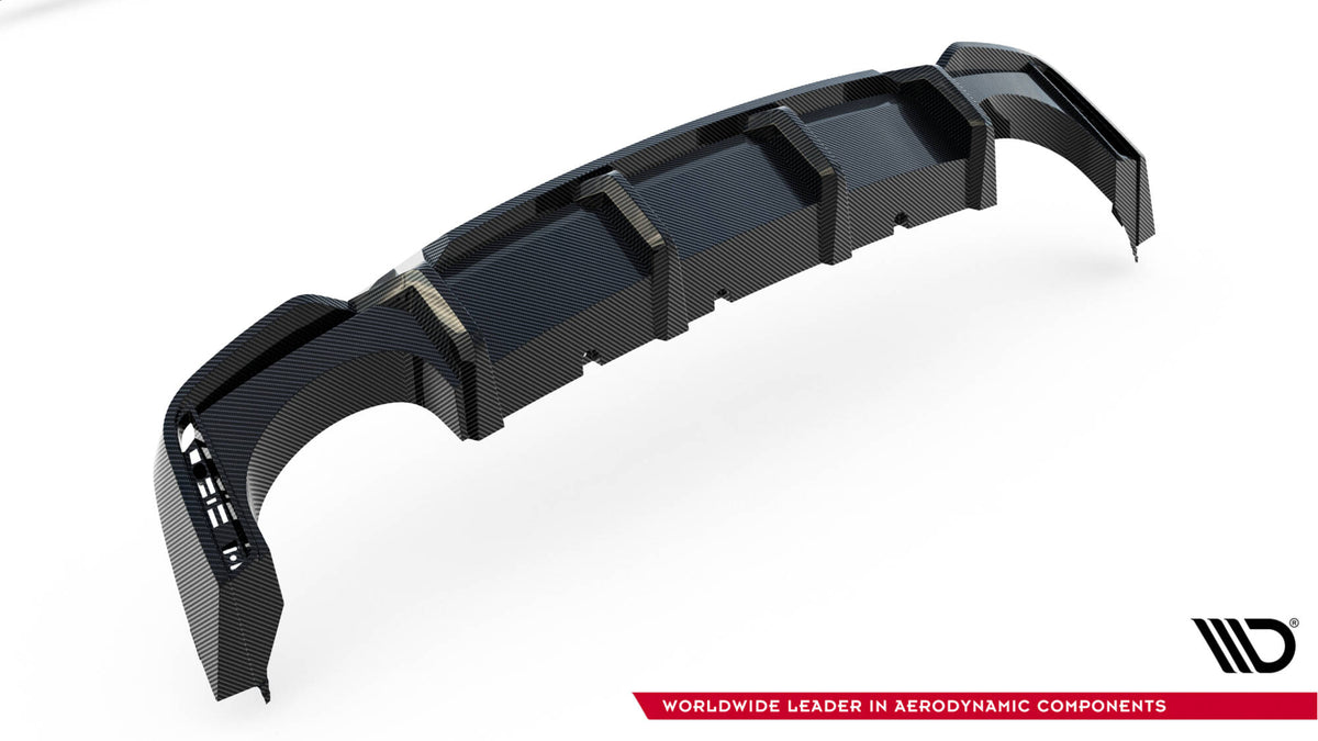 Maxton Carbon RS 2 hekkdiffuser til Audi RS7 C8 uten tilhengerfeste