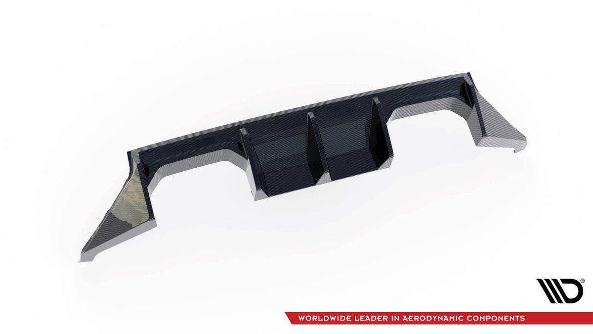 Detaljbilde av Maxton Carbon RS bakdiffuser til BMW M2 G87