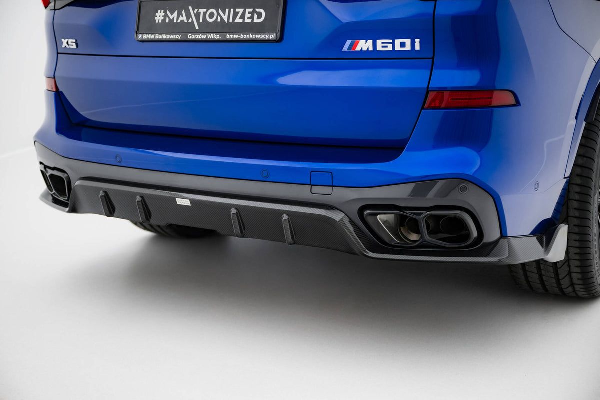 Maxton Carbon RS bakdiffuser for BMW X5 M-Pack G05 Facelift