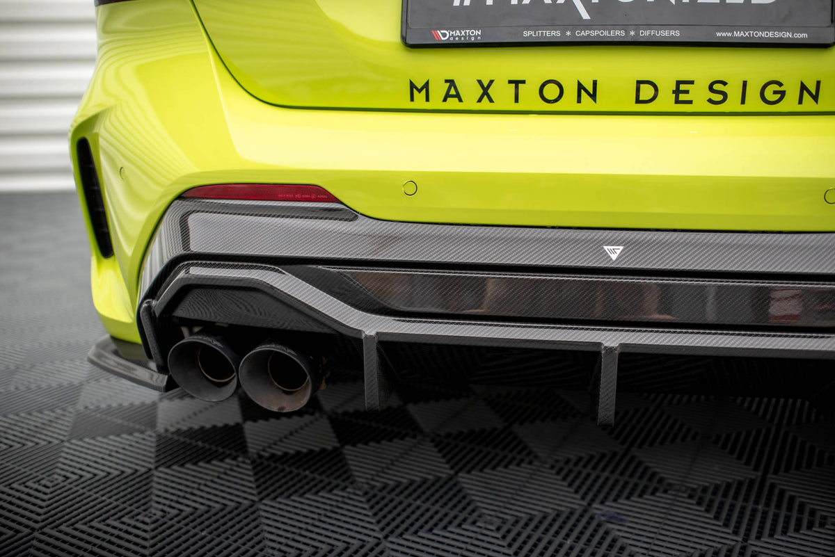 Undersiden av bakdiffuser i prepreg carbon til BMW 1 F40 M-Pack