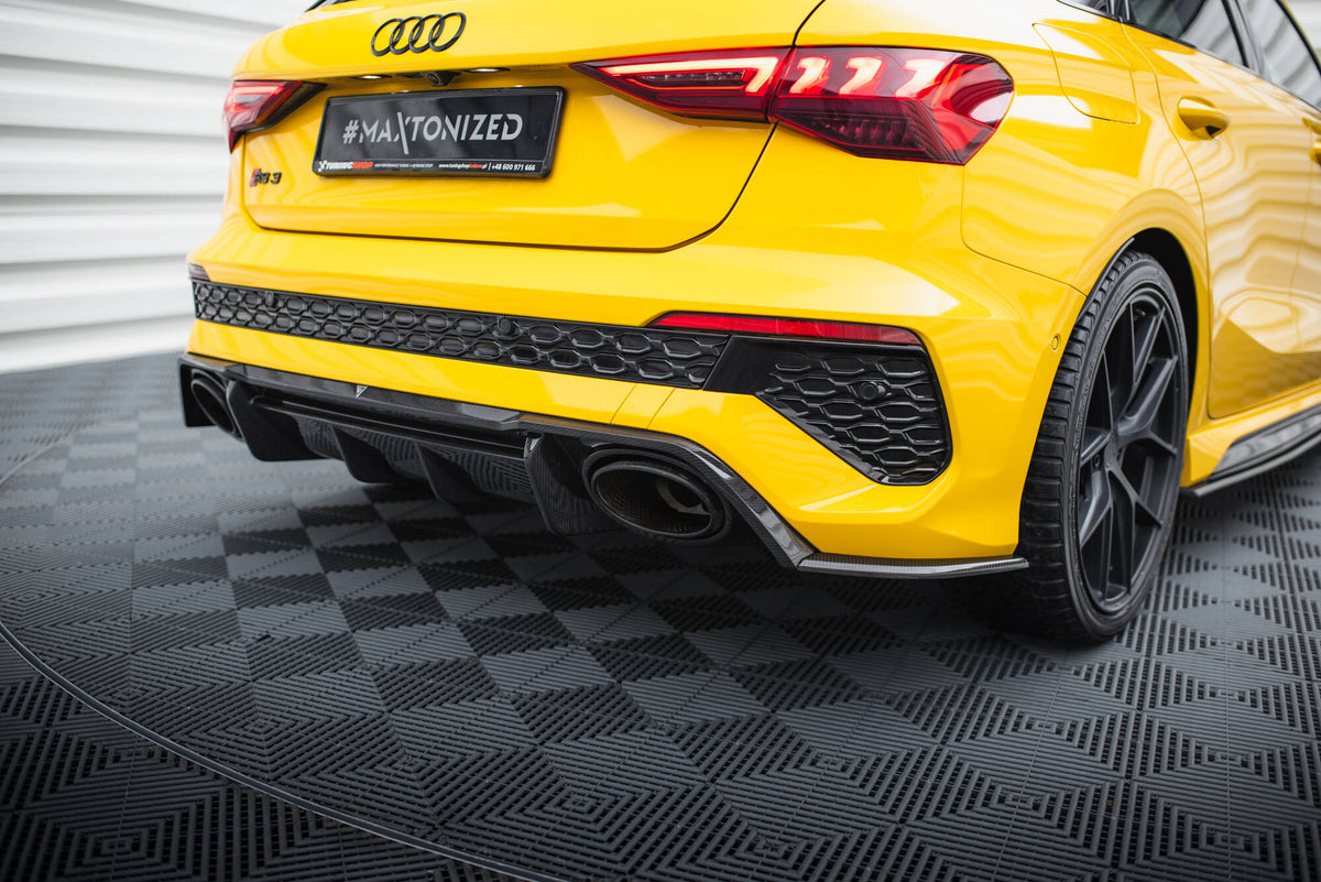 Sidesplittere Bak i prepreg karbonfiber til Audi RS3 Sportback 8Y