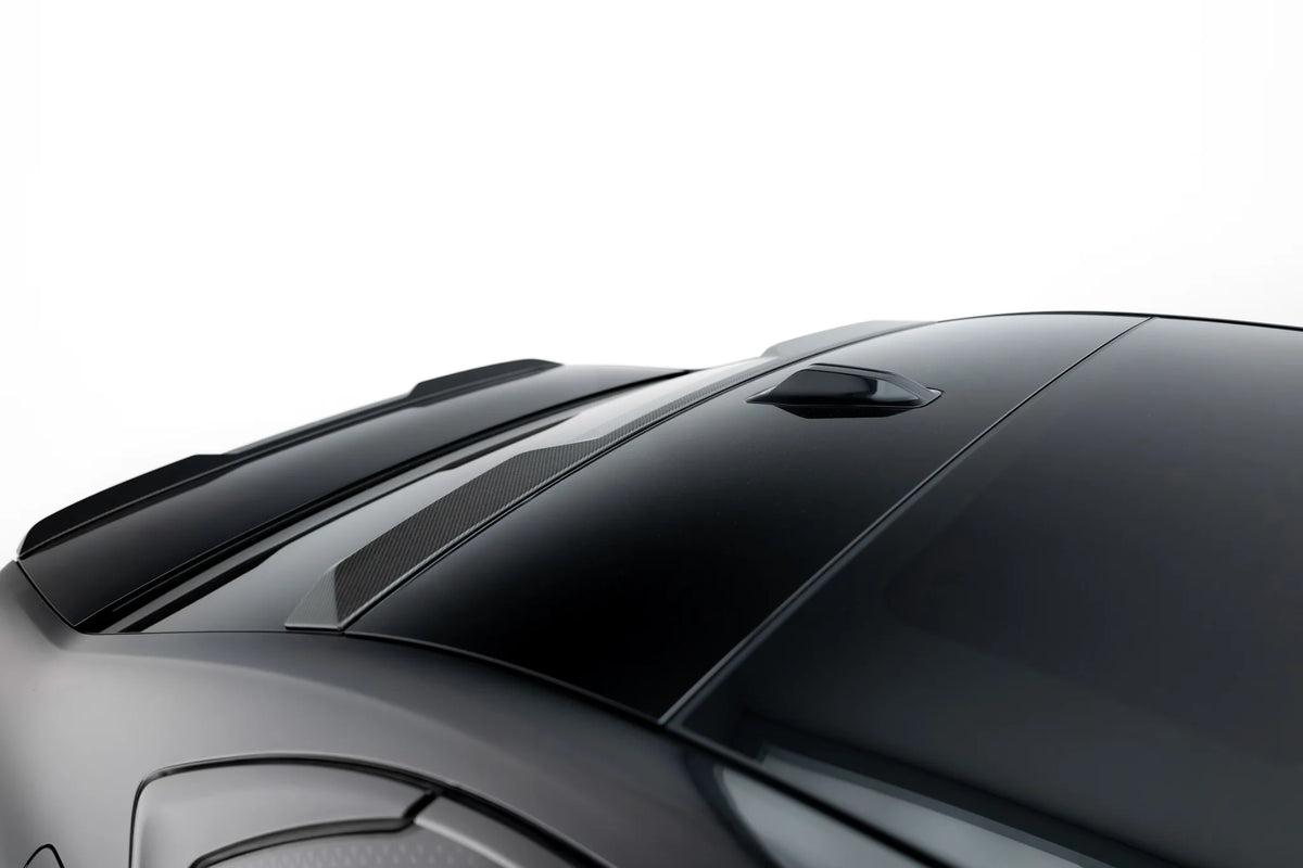 Bakrutespoiler til BMW i7 M70 xDrive G70 sett fra siden