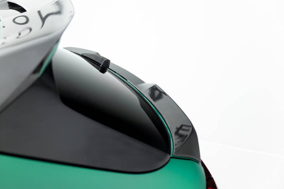 Hekkspoiler til BMW X5 M G05 Facelift sett fra siden