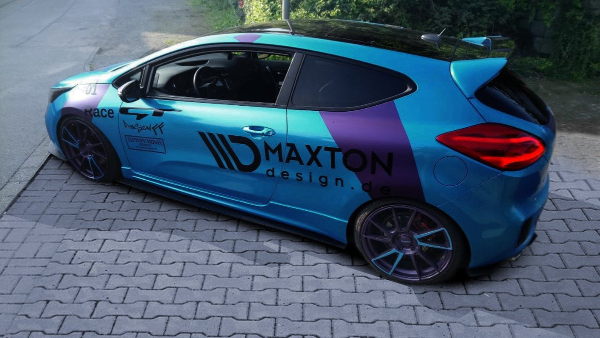 Sideskjørt Racing Diffusere Kia Cee'D / Pro Cee'D Gt Mk2 sett fra siden