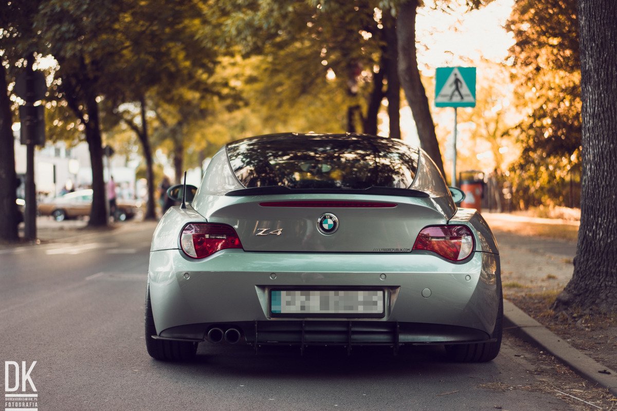 Diffuser Bak Bmw Z4 Coupe E86 detaljbilde av profilen