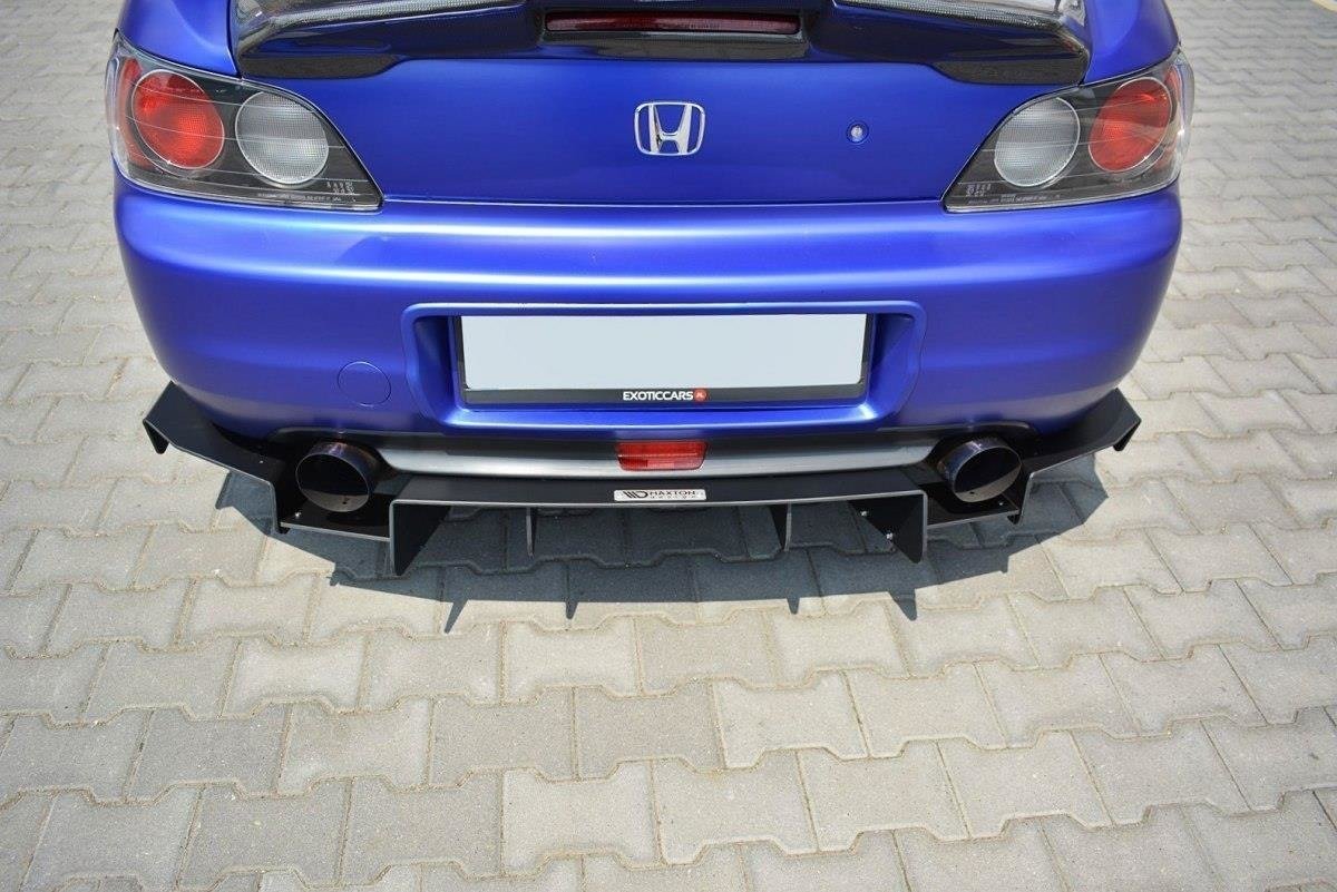 Maxton Design diffuser for Honda S2000 vist fra skrå vinkel