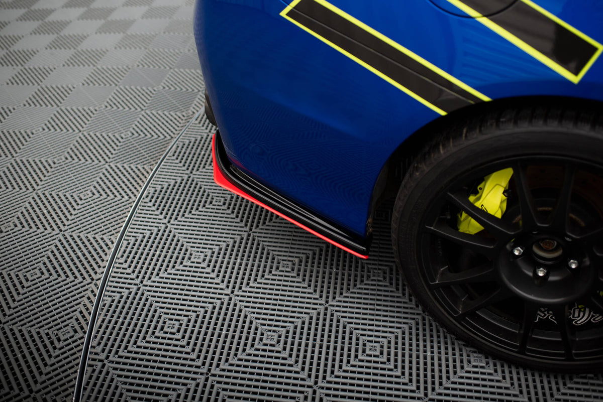 Maxton Design bakre side splitters V.2 for WRX STI, skrå vinkel