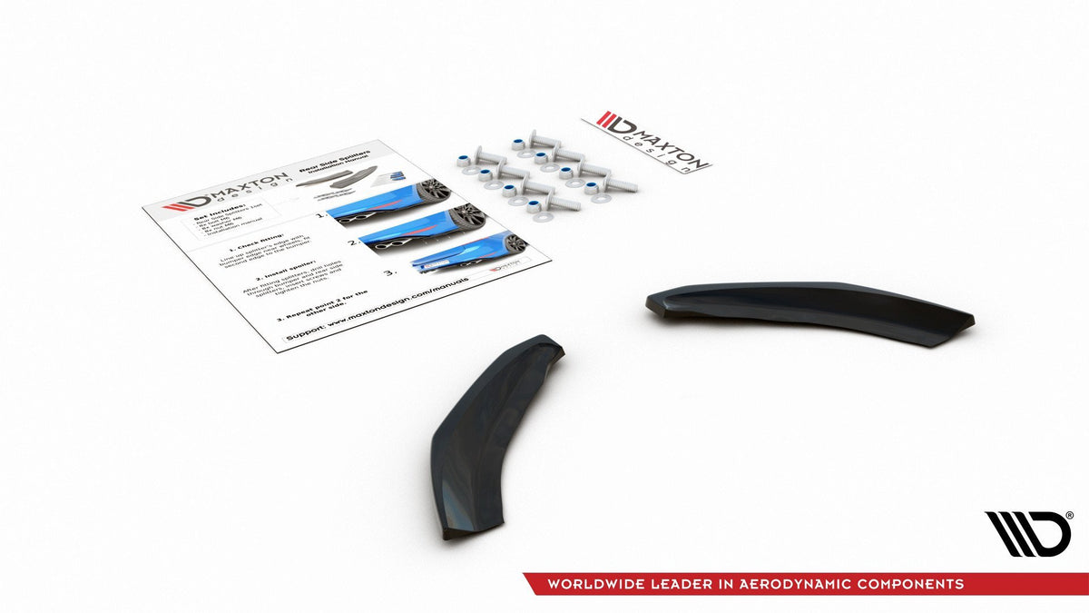 Sideflaps Bak VW Polo GTI MK6 (2017–2021) - VW-PO-6-GTI-RSD1G