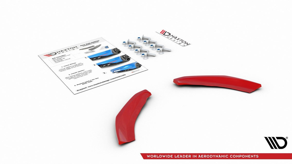 Sideflaps Bak VW Polo GTI MK6 (2017–2021) - VW-PO-6-GTI-RSD1G