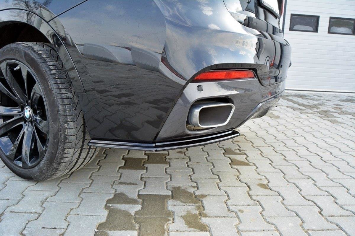 Bakre sideflaps til BMW X6 F16 M-Pakke fra Maxton Design, sett ovenfra
