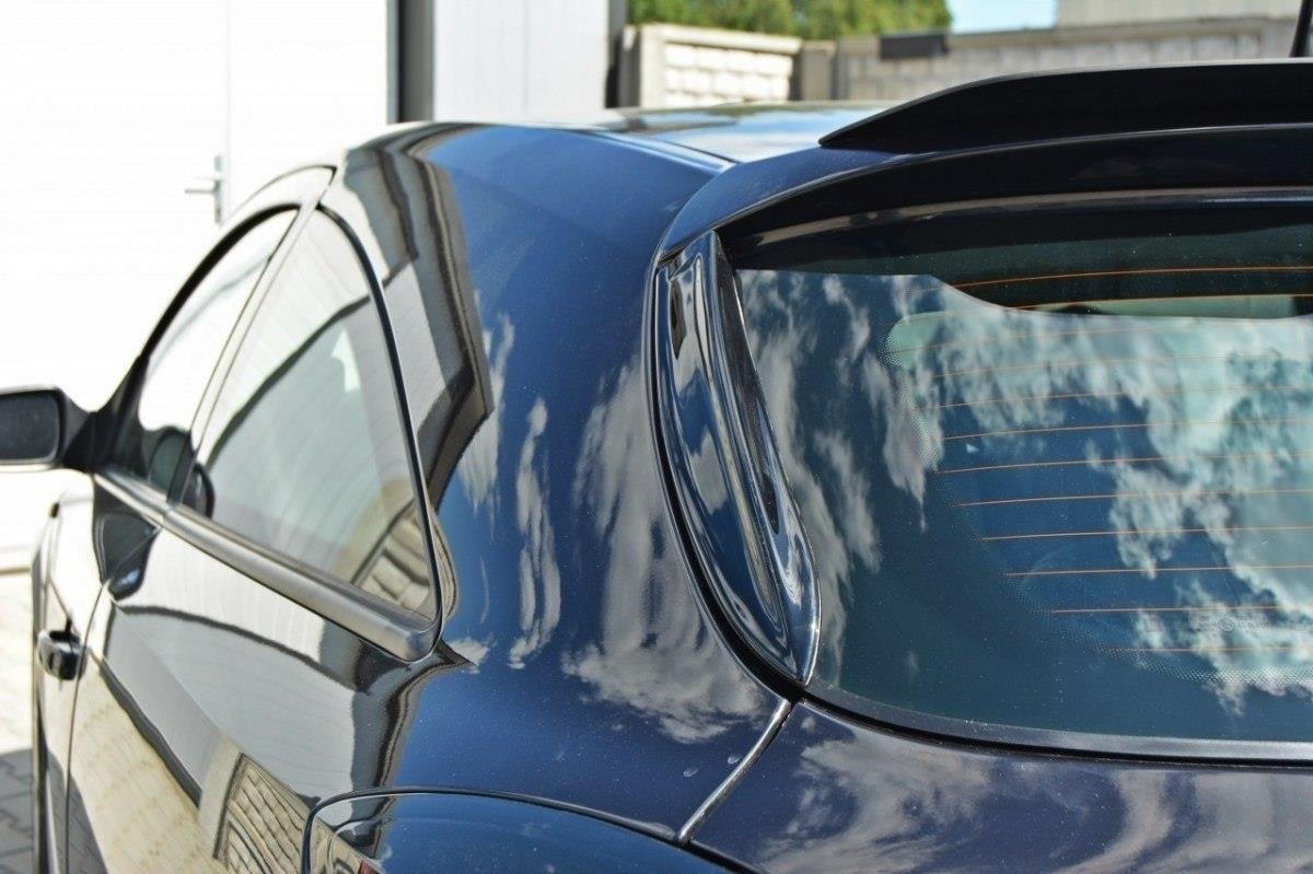 Bakre sidespoilerforlenger til Opel Astra H OPC/VXR i sort ABS-plast, produktbilde