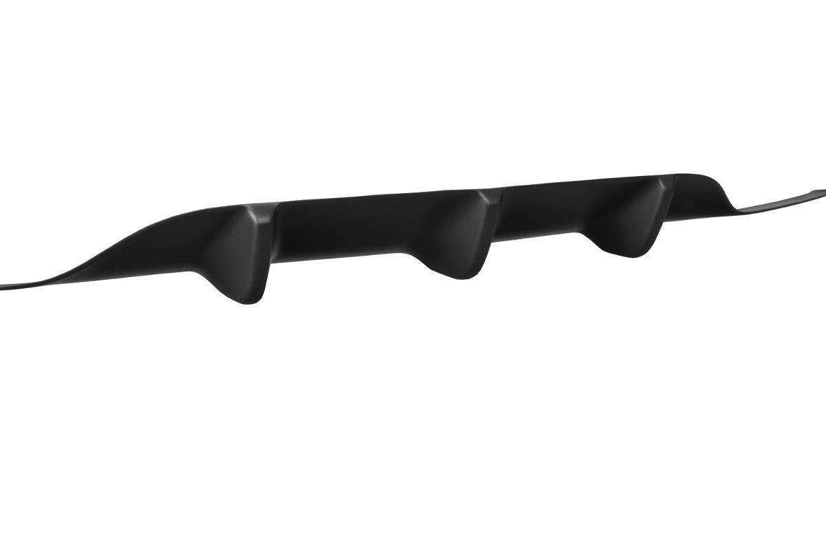 Blank svart diffuser til Mercedes C205 63 AMG Coupé, detaljbilde ovenfra