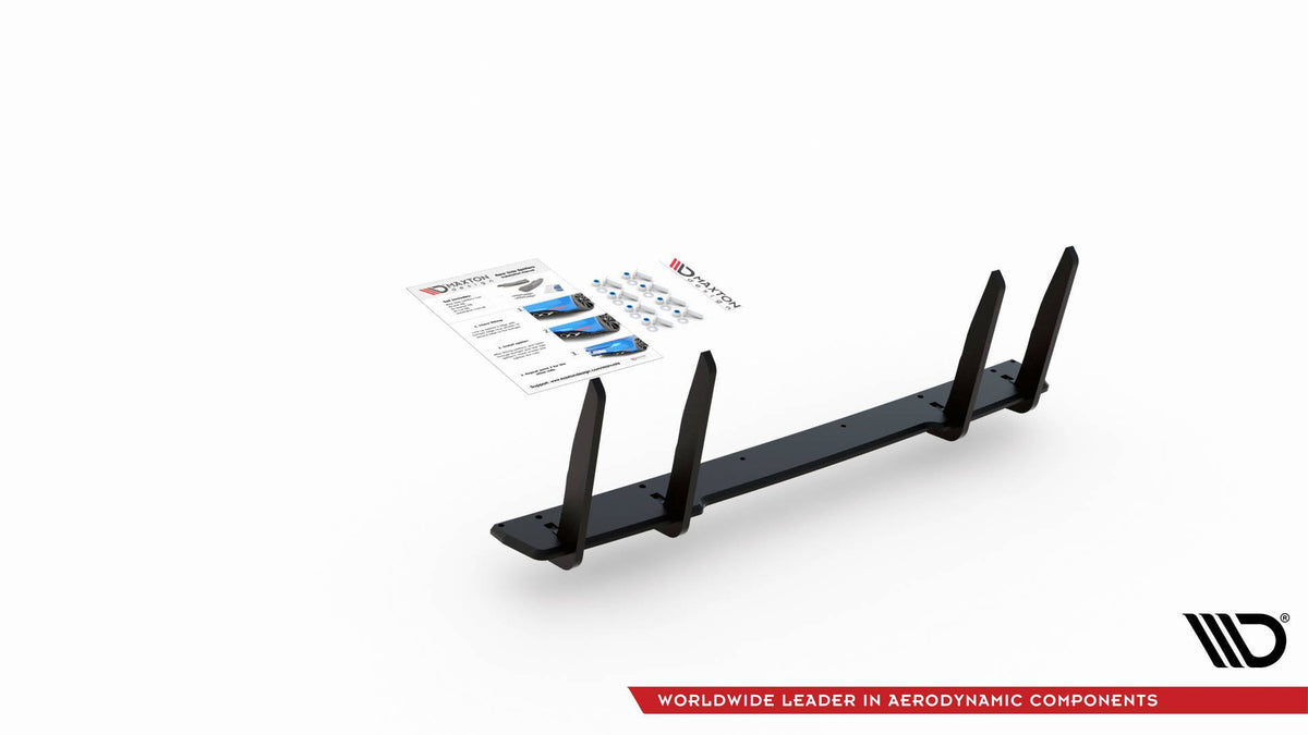 Racing Durability diffuser for Toyota GR Yaris Mk3 med stilren kantfinish