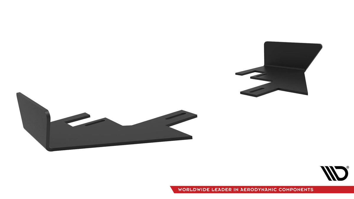 Bakre sideflap til Audi TT S 8S Street Pro vist fra siden med matt finish