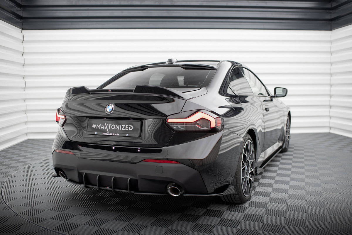 Sideflaps montert på BMW 2 Serie G42 – styling