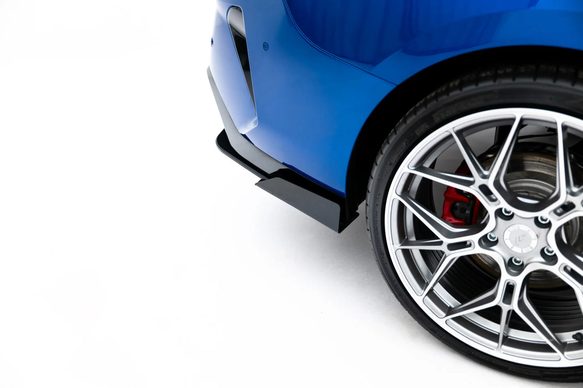 Sidesplittere bak til BMW 2 M-Pack Gran Coupe F74 i matt svart ABS-plast