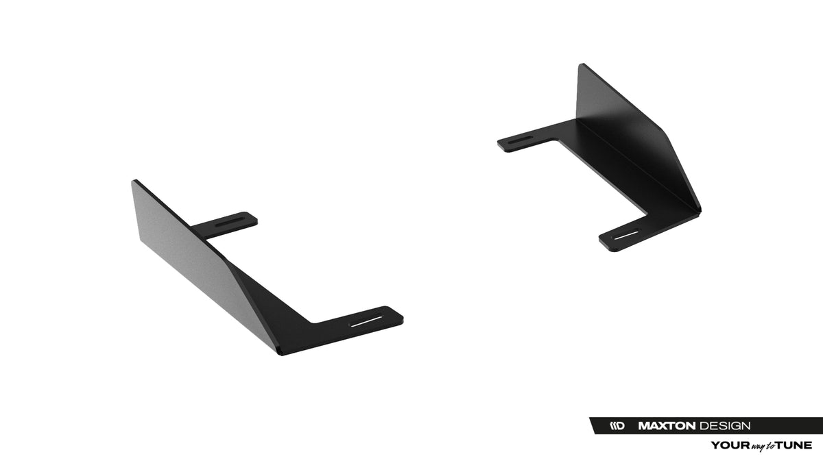 Sidesplittere bak i 10 mm ABS for BMW 2 M-Pack Gran Coupe F74, sett venstre og høyre