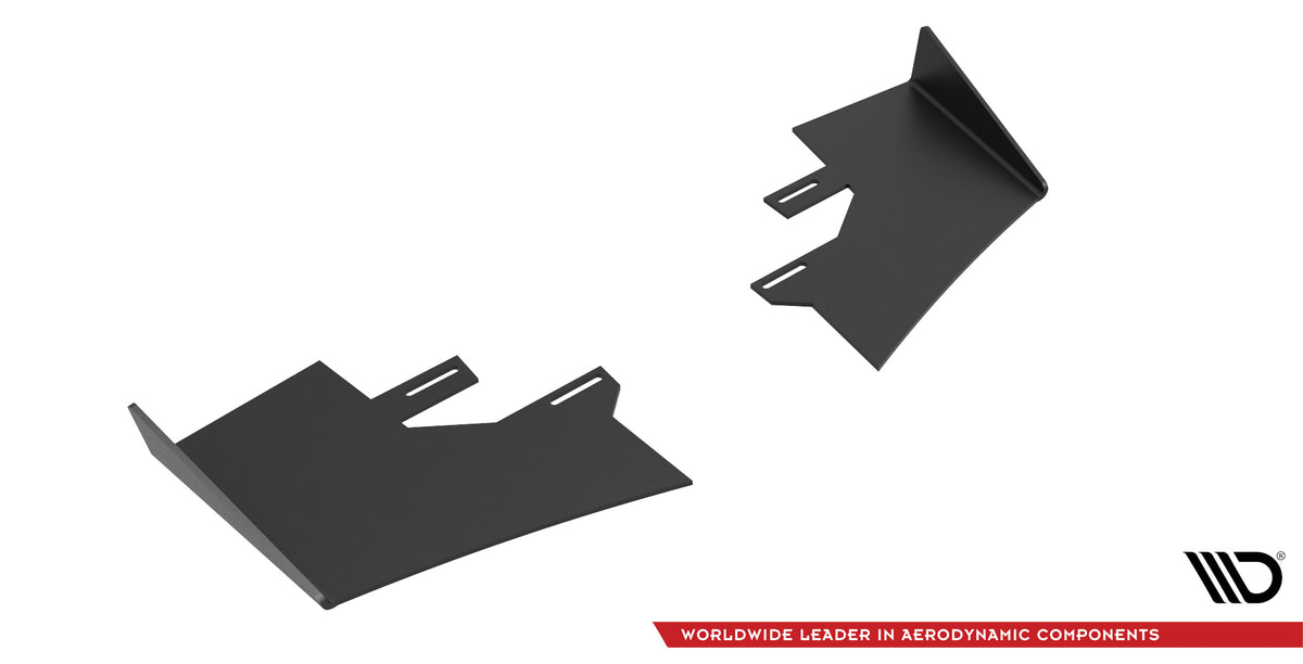 Street Pro sideflaps for Opel Astra GTC OPC-Line J sett fra skrå vinkel