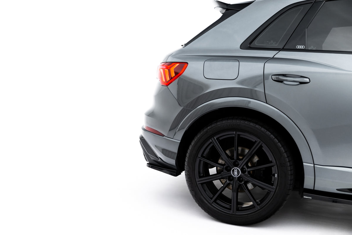 Detaljbilde av ABS-sidesplitter bak til Audi RSQ3 SUV F3