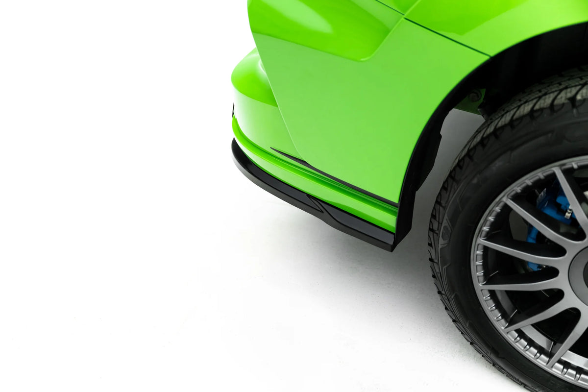 Blank sort ABS-splitter for bakre støtfanger på Ford Transit Custom MSRT Mk2