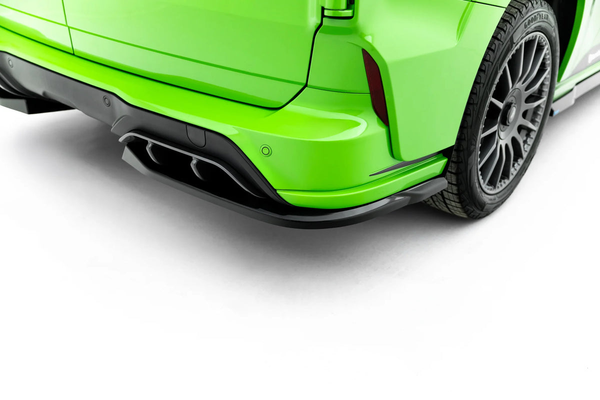 Maxton Design sidesplitter bak til Ford Transit Custom MSRT i detalj