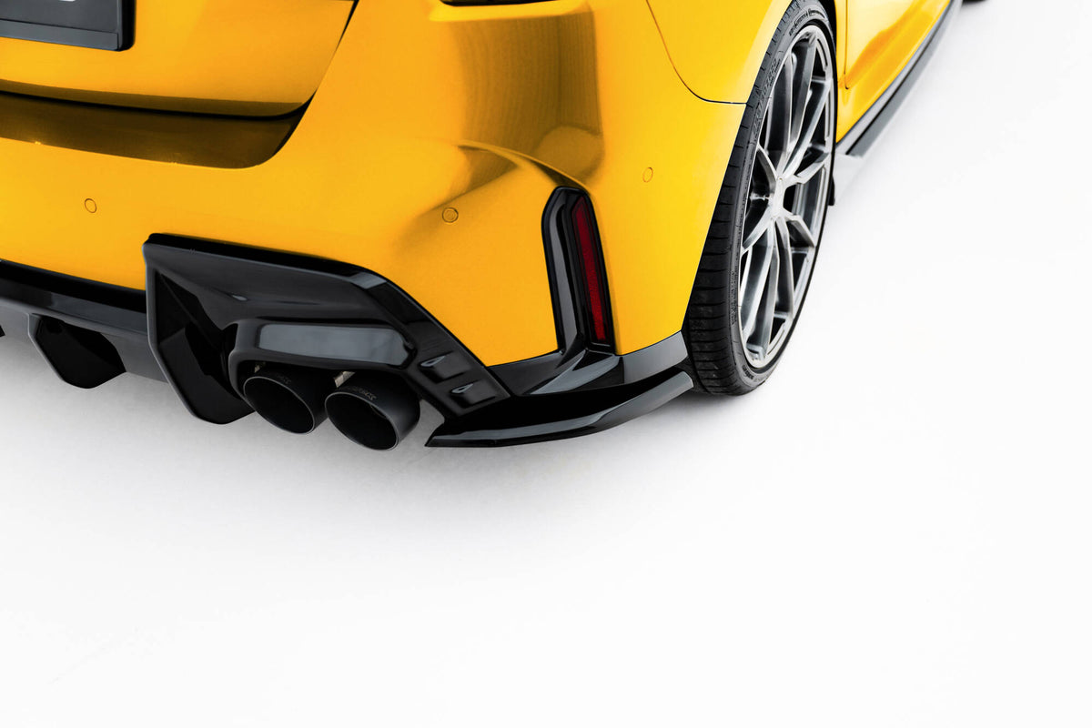 Sidesplittere Bak V.1 i blank sort ABS til BMW 1 M-Pack F70