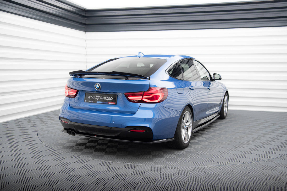 Bakre sidesplitter V.1 BMW 3 GT F34 M-Pakke sett fra venstre side – Maxton