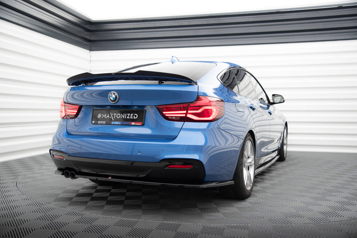 Bakre sidesplittere V.1 til BMW 3 GT M-Pack F34 i sort ABS-plast – Maxton Design