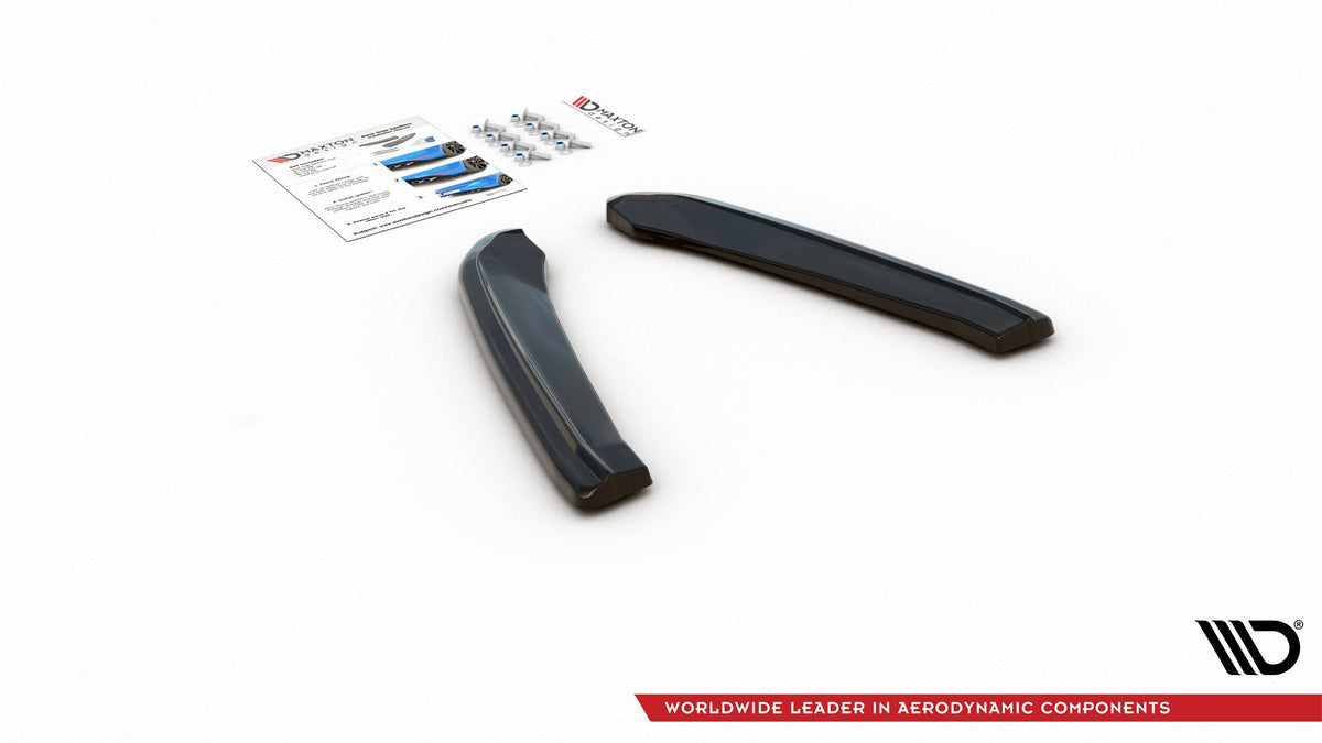 Bakre sidesplitter fra Maxton Design til Seat Leon Cupra MK3 Facelift sett fra siden