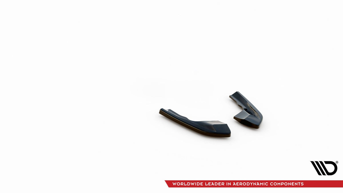 Detalj av UV-bestandig ABS-overflate på sidesplitter bak til Golf R Mk8