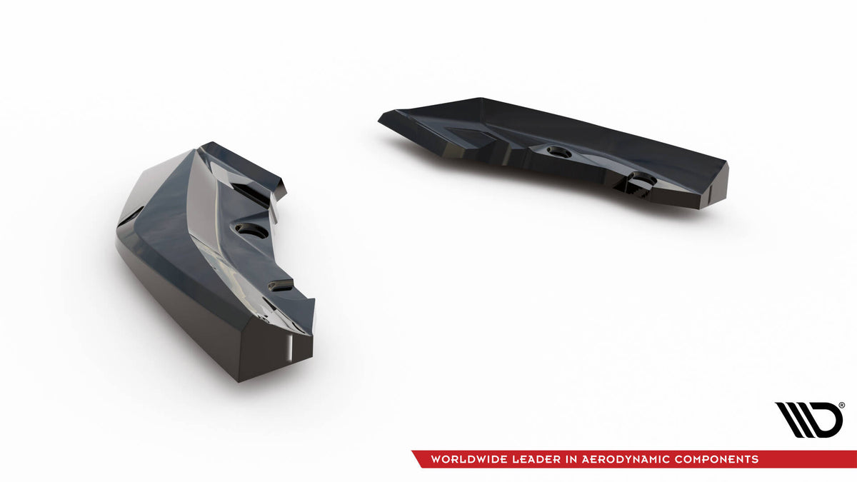 Aerodynamiske sideflaps bak i ABS-plast for BMW 1 M-Pakke F70 RS V.2 fra Maxton Design