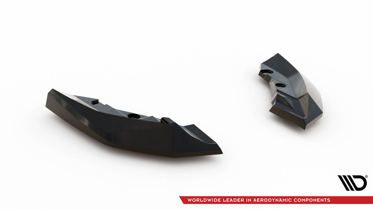 Todelt sett sidesplittere bak fra Maxton Design til BMW 1-serie F70