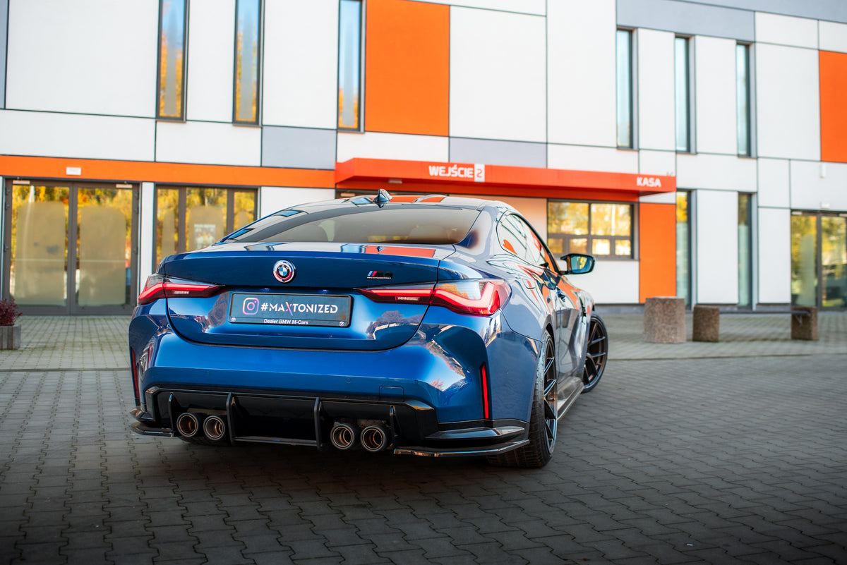 Bakre sidesplitter V.2 BMW M4 G83 Convertible – sidevisning