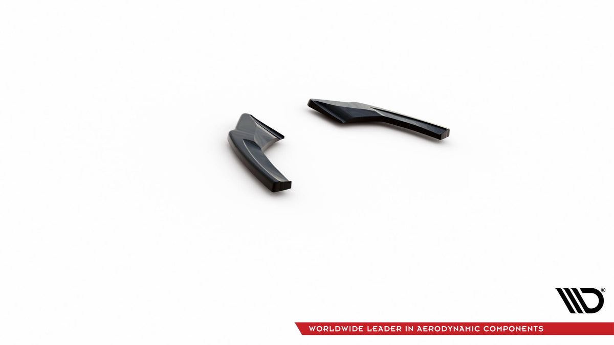Sett med sidesplittere bak i ABS-plast til Volkswagen Golf GTI Clubsport Mk8 Facelift