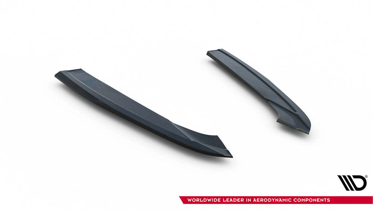 Venstre og høyre sideflap bak for Audi A6 C7 Facelift med festemateriell