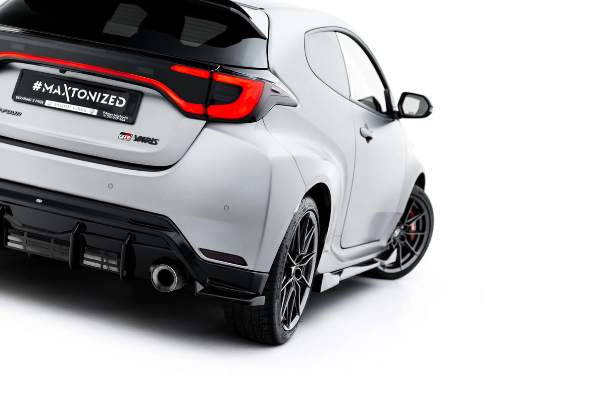 Sidesplittere Bak V.3 i blank sort til Toyota GR Yaris Mk4 Facelift
