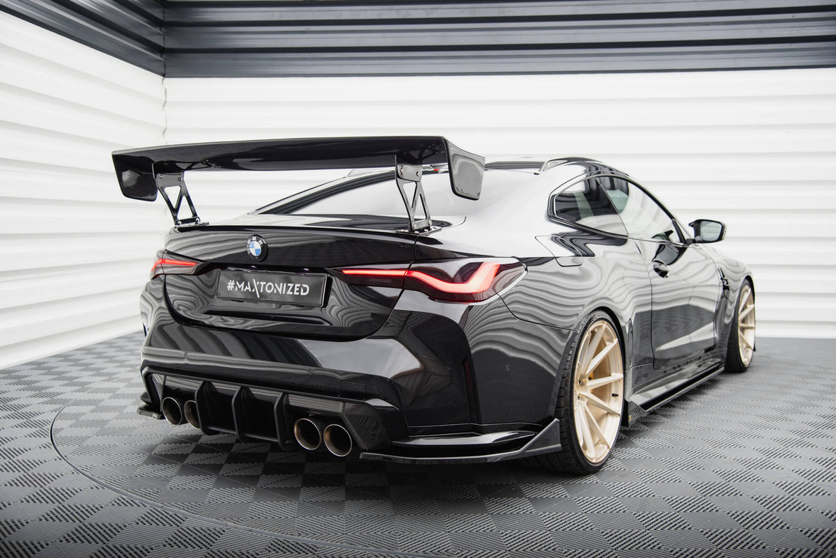 Sideflaps bak V.4 til BMW M4 G82 Facelift – produktbilde forfra