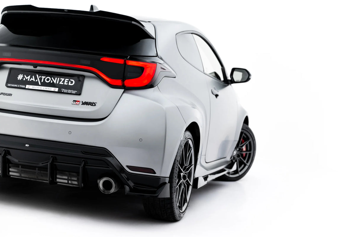 Sidesplittere Bak V.4 i blank sort til Toyota GR Yaris Mk4 Facelift