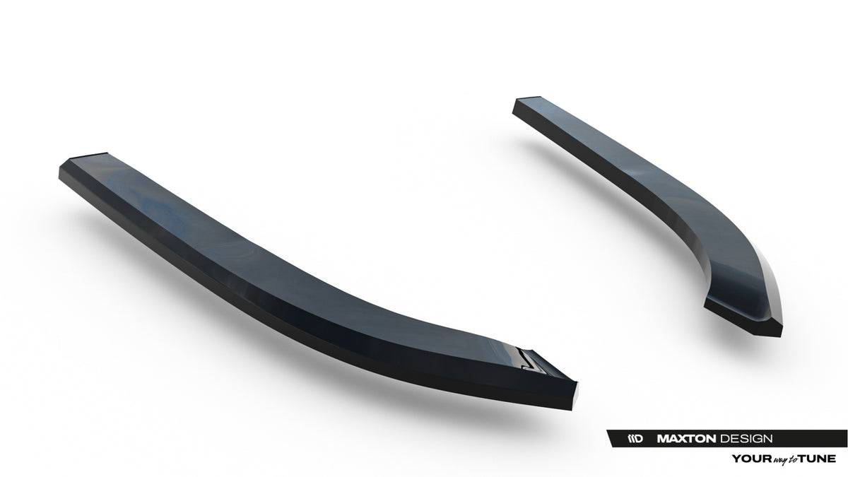 Maxton Design sidesplittere bak i blank sort til Jetta GLI Mk7 Facelift 2