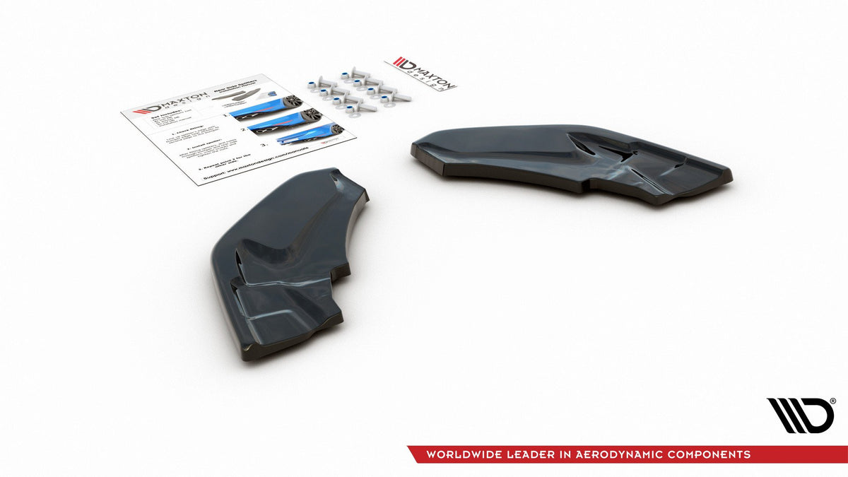 Sideflaps bak BMW X2 F39 M-Pakke – detalj overflate